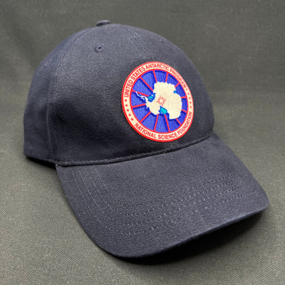 Vintage US Antarctic Program NSF Strapback Hat Navy