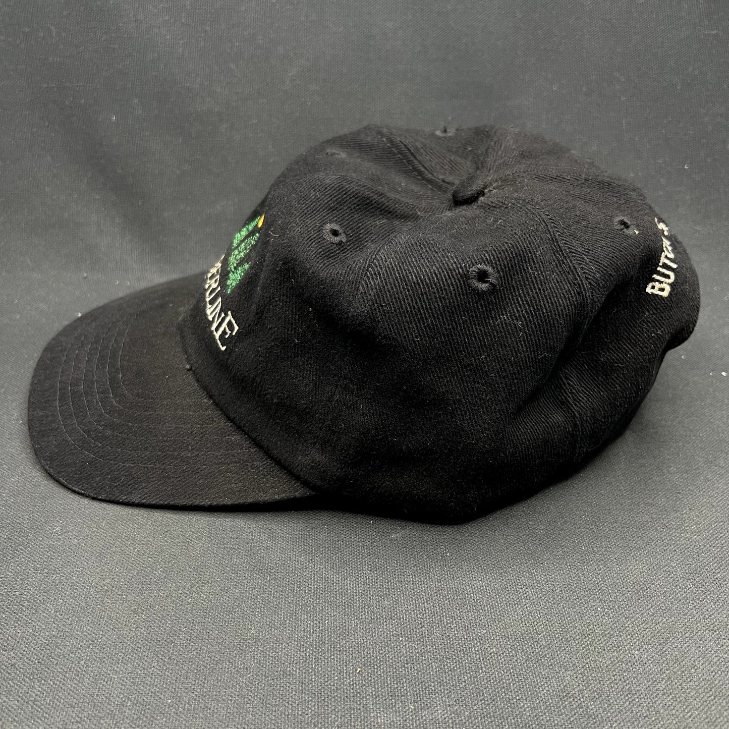 Vintage 1990s Timberline Butch’s Lobster Bar Strapback Hat Restaurant Promo
