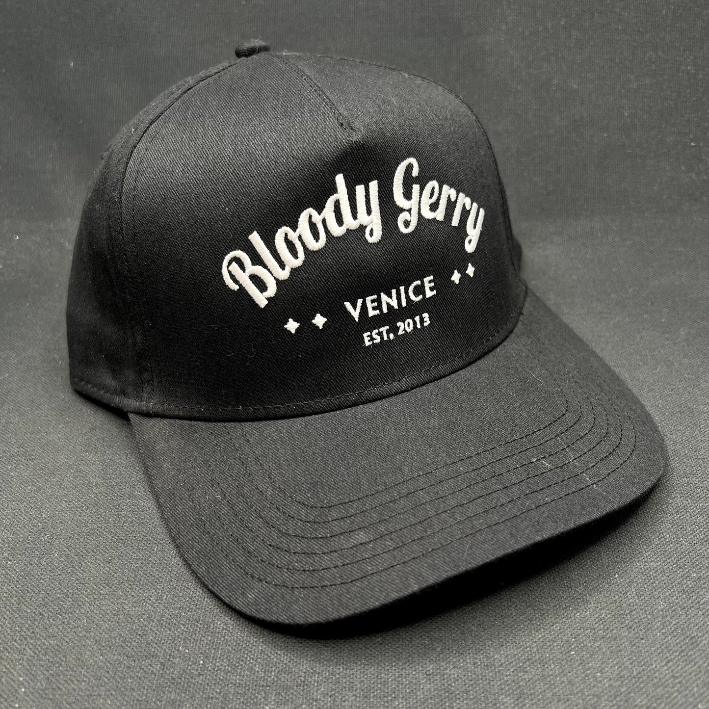 Bloody Gerry Venice California Snapback Hat Black Otto Cap Streetwear