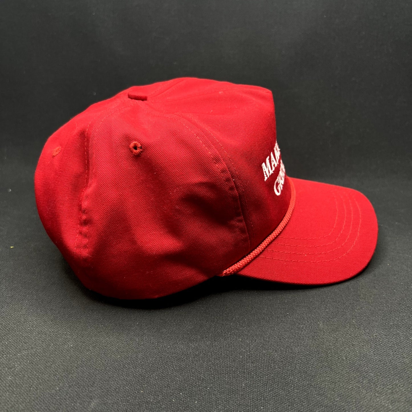 Official Make America Great Again MAGA Snapback Hat USA Made Cali-Fame Red