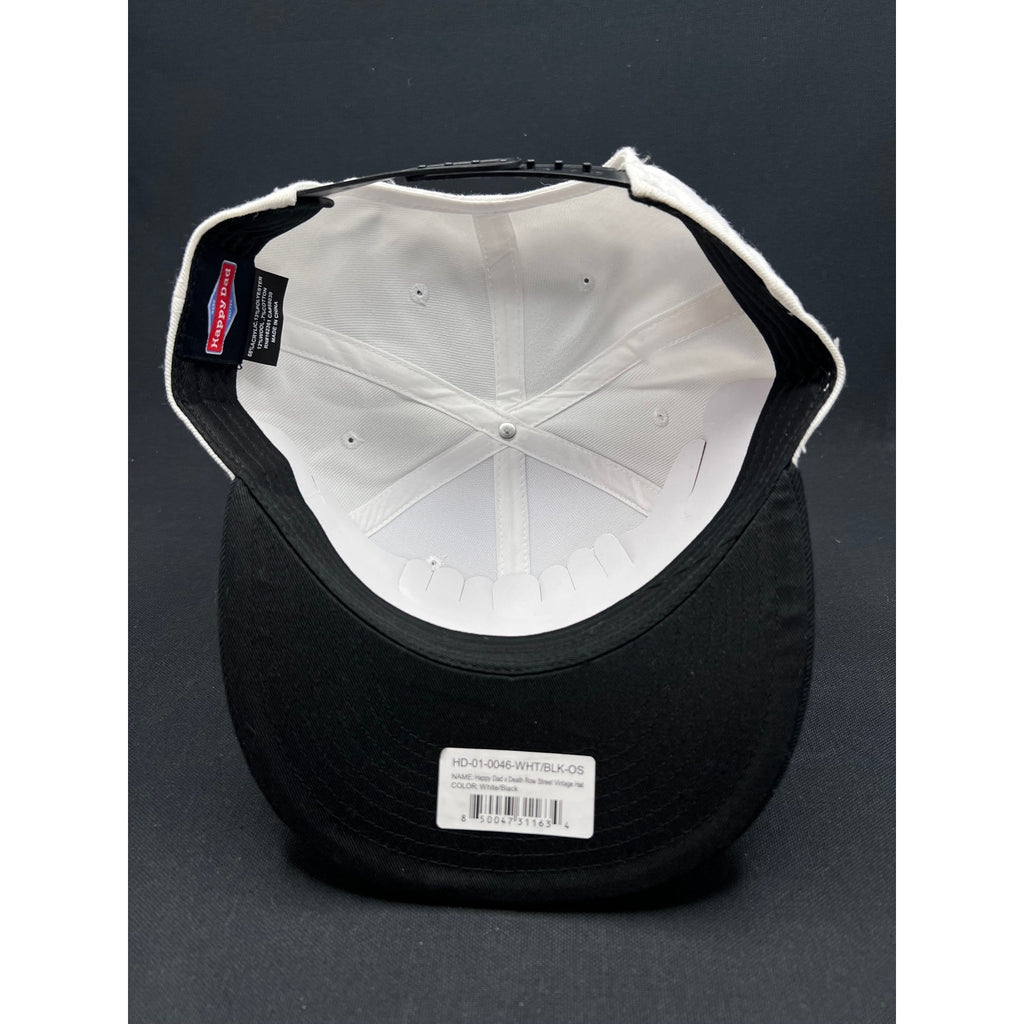 Happy Dad Hard Seltzer Hat x Death Row Records Street White & Black Snapback
