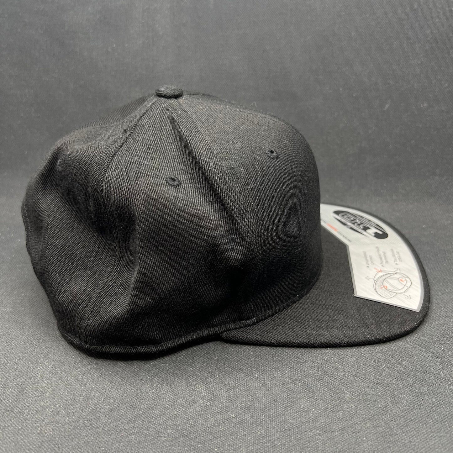 Kenichi Fishing Flexfit 110 Snapback Hat Black Yupoong NWT