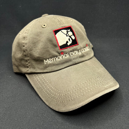 Memorial Day Classic race Tournament Strapback Hat Port Authority Khaki