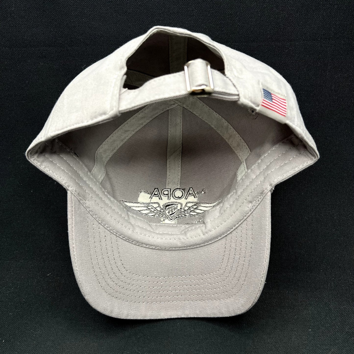 AOPA Aircraft Owners & Pilots Association Strapback Hat Gray