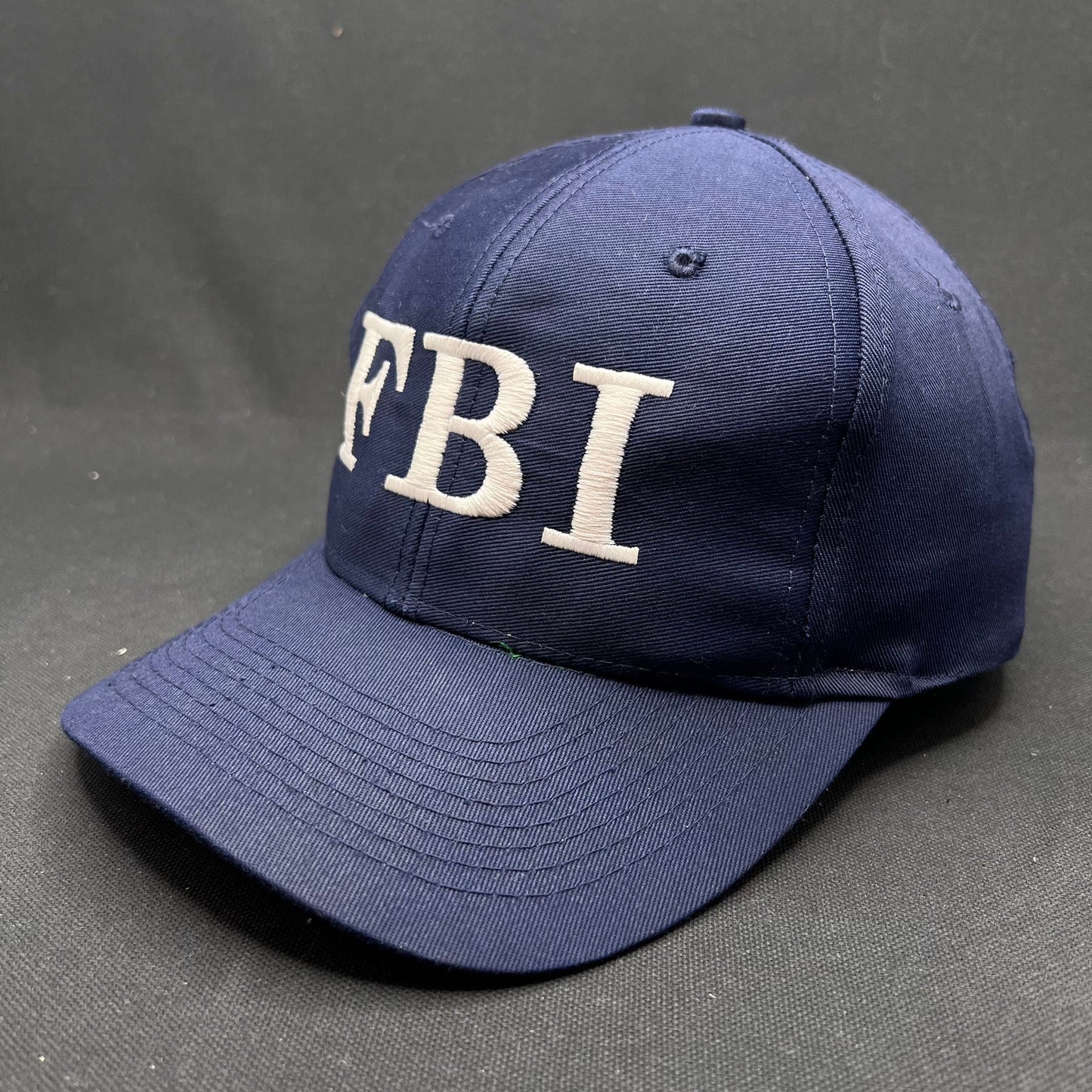Vintage FBI Snapback Hat Navy Adjustable Cap ATT Atractive Headwear