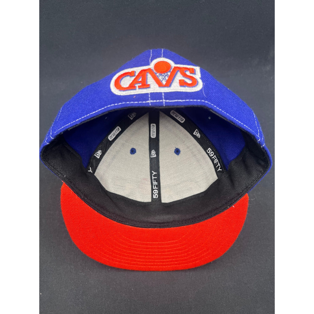 Vintage Cleveland Cavaliers 90s Style Hat New Era 59FIFTY Hardwood Classics 71/8