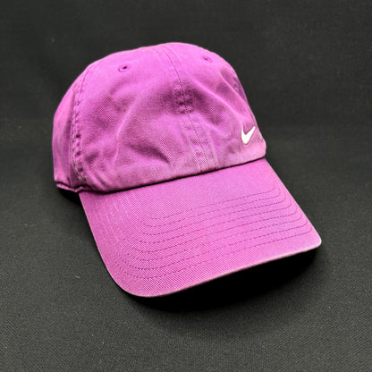 Nike Heritage86 Pink Strapback Hat Swoosh Logo Cap