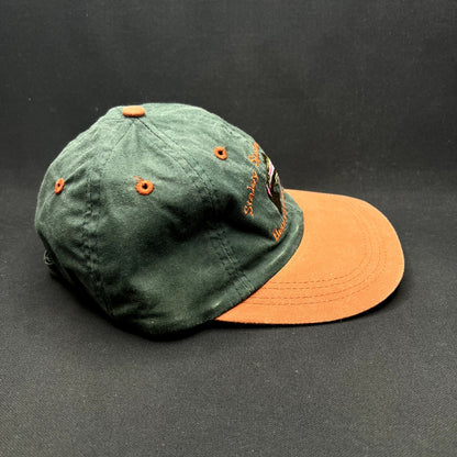 Vintage Staley Springs Lodge Henry’s Lake Idaho Trout Strapback Fishing Hat