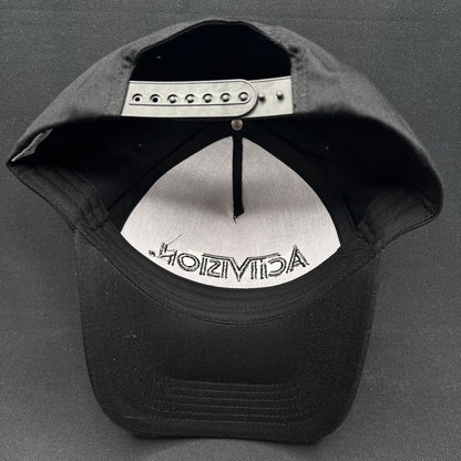 Retro Activision Black Snapback Hat Video Game Company Cap