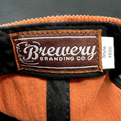 Mountain Rambler Brewing Corduroy Snapback Hat Retro Rope Cap