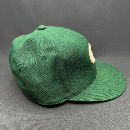 Vintage Green Bay Packers Reebok On-Field Fitted Hat Green