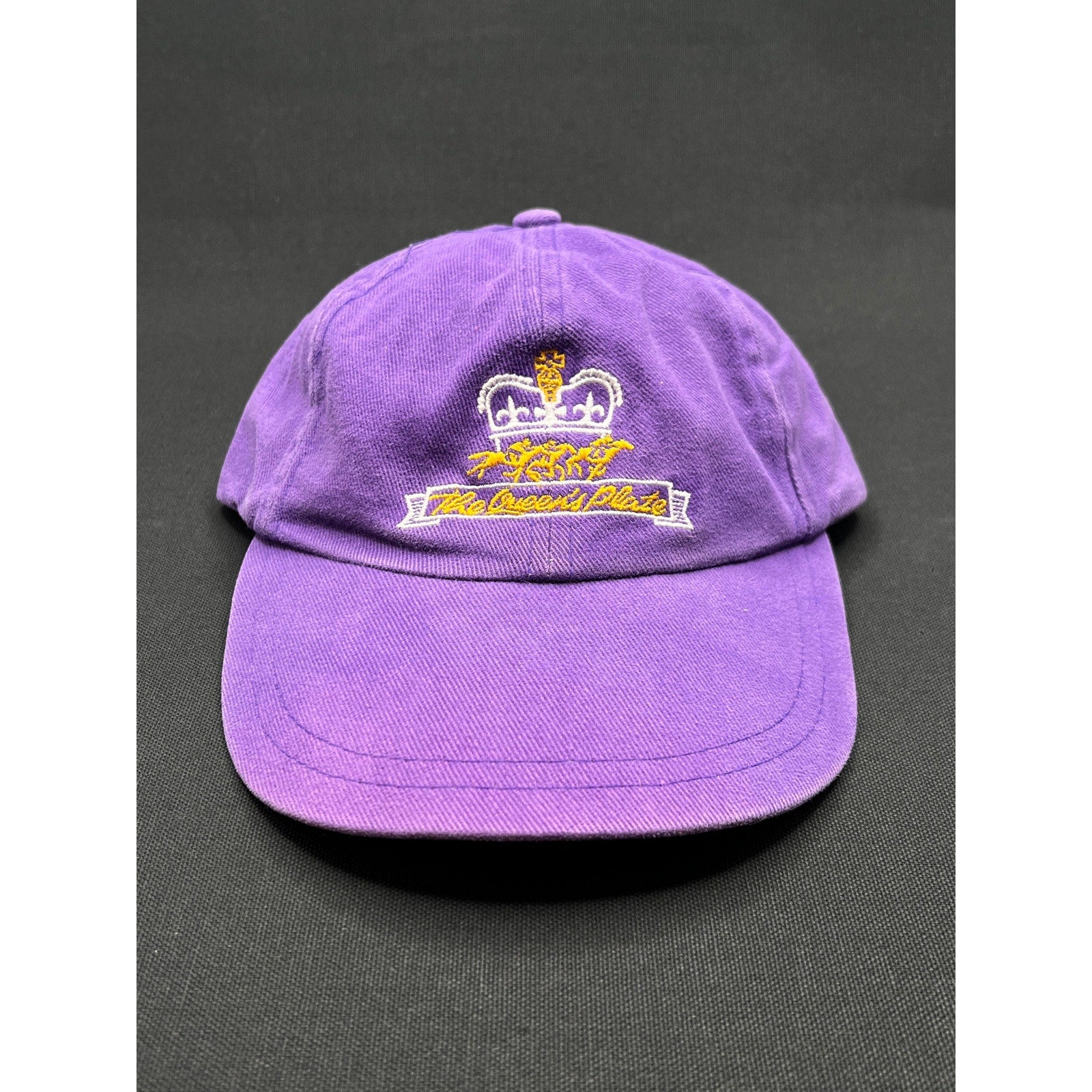 Vintage The Queen’s Plate Horse Race Purple Strapback Hat
