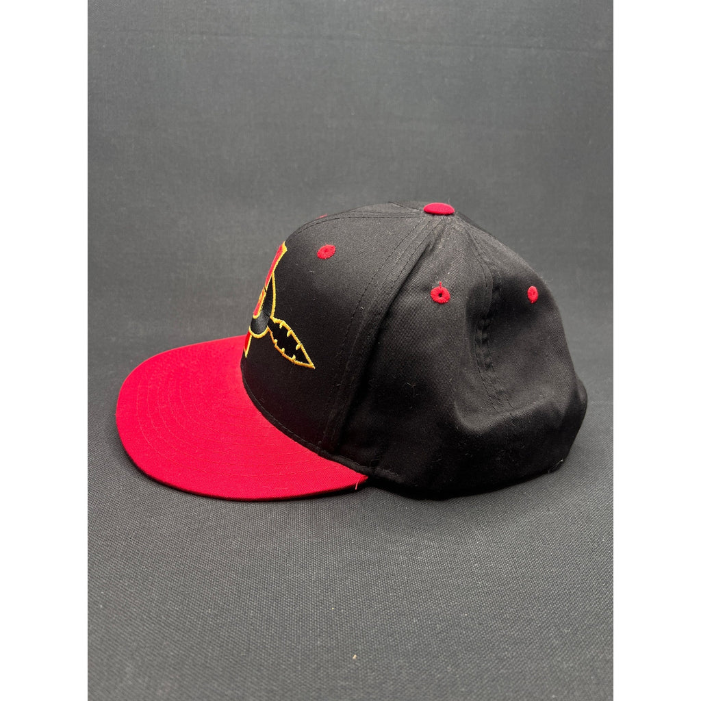 Vintage San Diego State Aztecs Snapback Hat – Black & Red by Eclipse 1990s