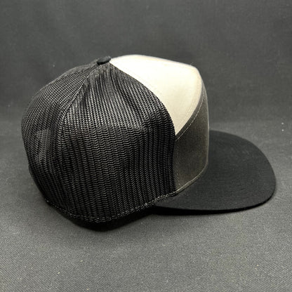 Mother Earth Brew Co Richardson Snapback Trucker Hat Black White