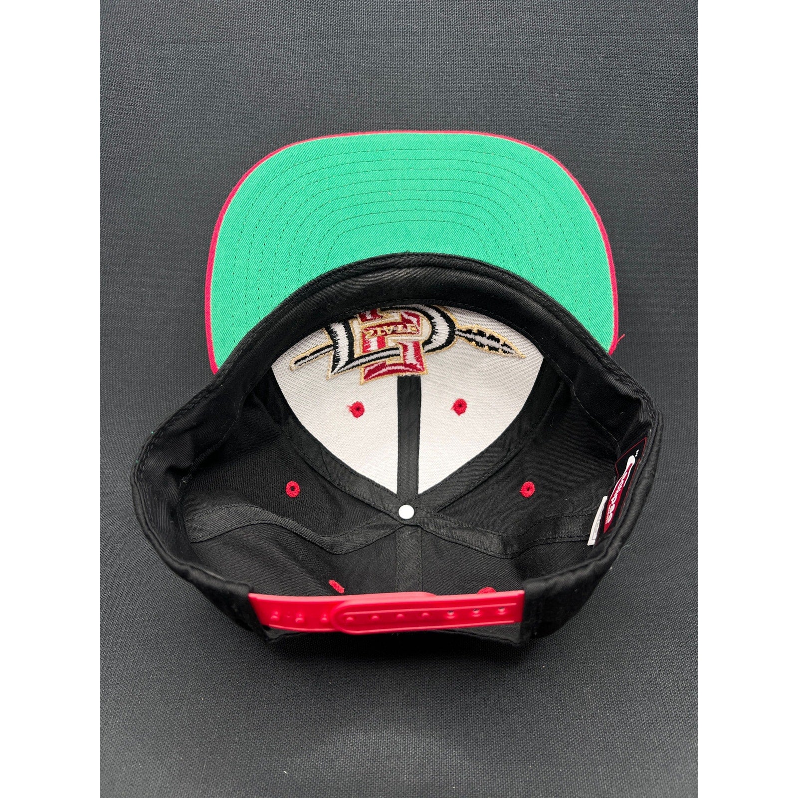 Vintage San Diego State Aztecs Snapback Hat – Black & Red by Eclipse 1990s