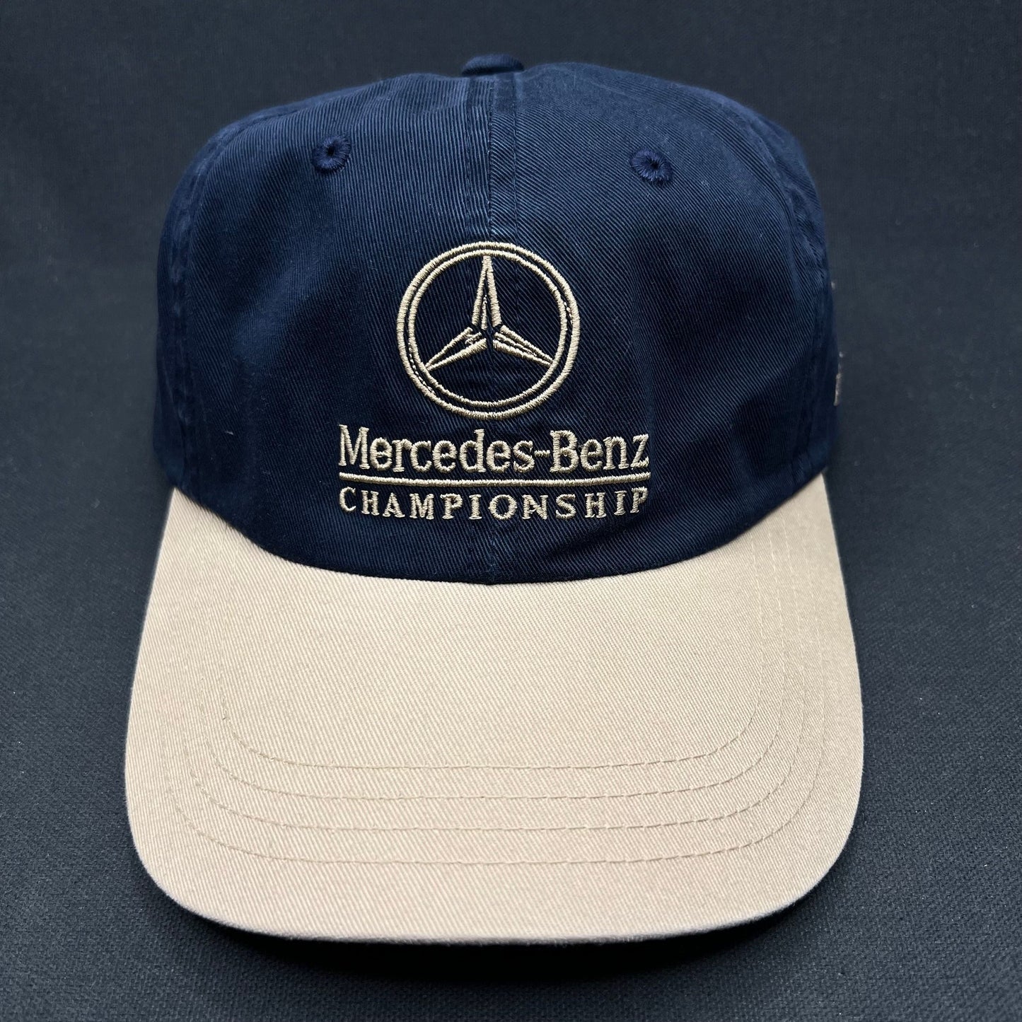 Mercedes-Benz Maui Hawaii Championship Strapback Hat Imperial Vintage Golf