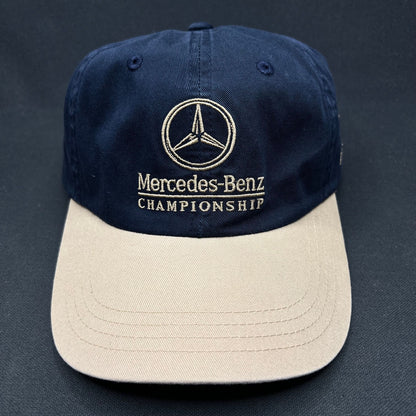 Mercedes-Benz Maui Hawaii Championship Strapback Hat Imperial Vintage Golf