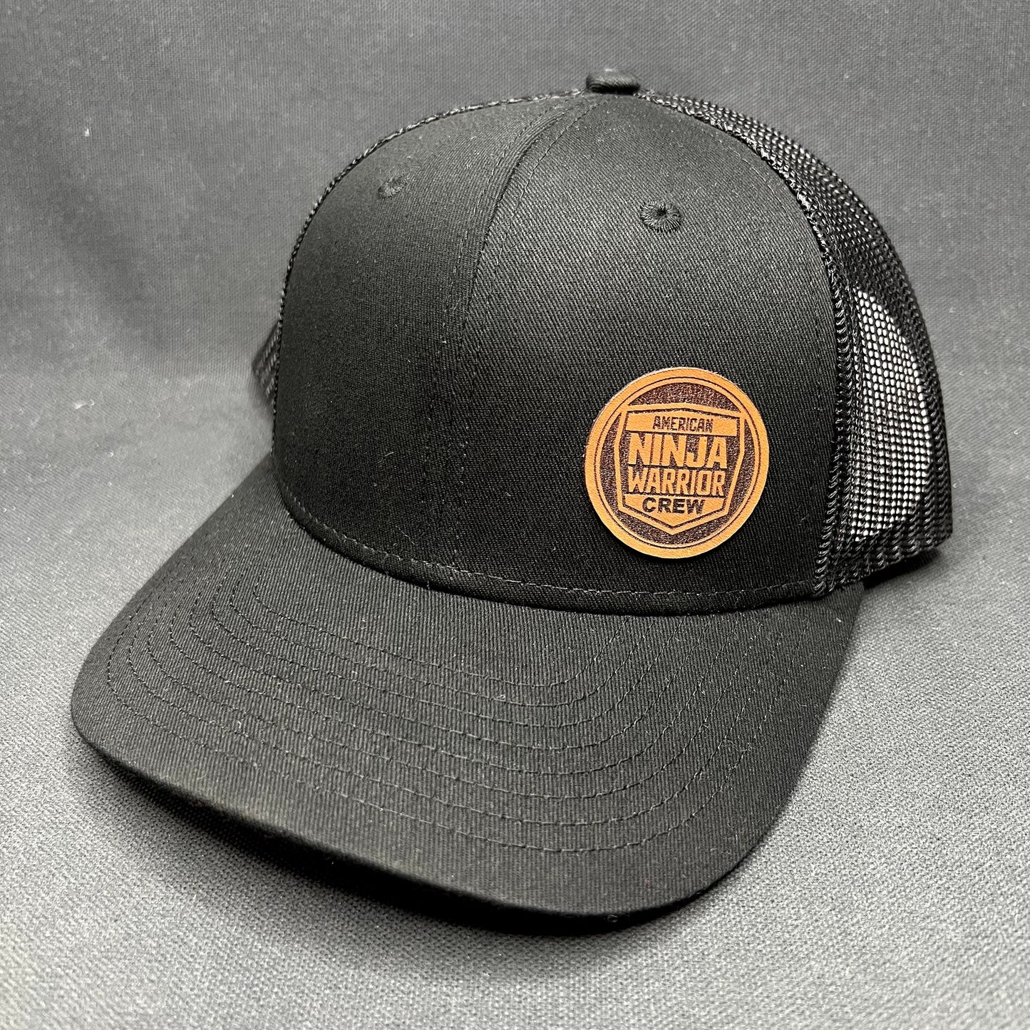 American Ninja Warrior Crew Trucker Snapback Hat The Game Black