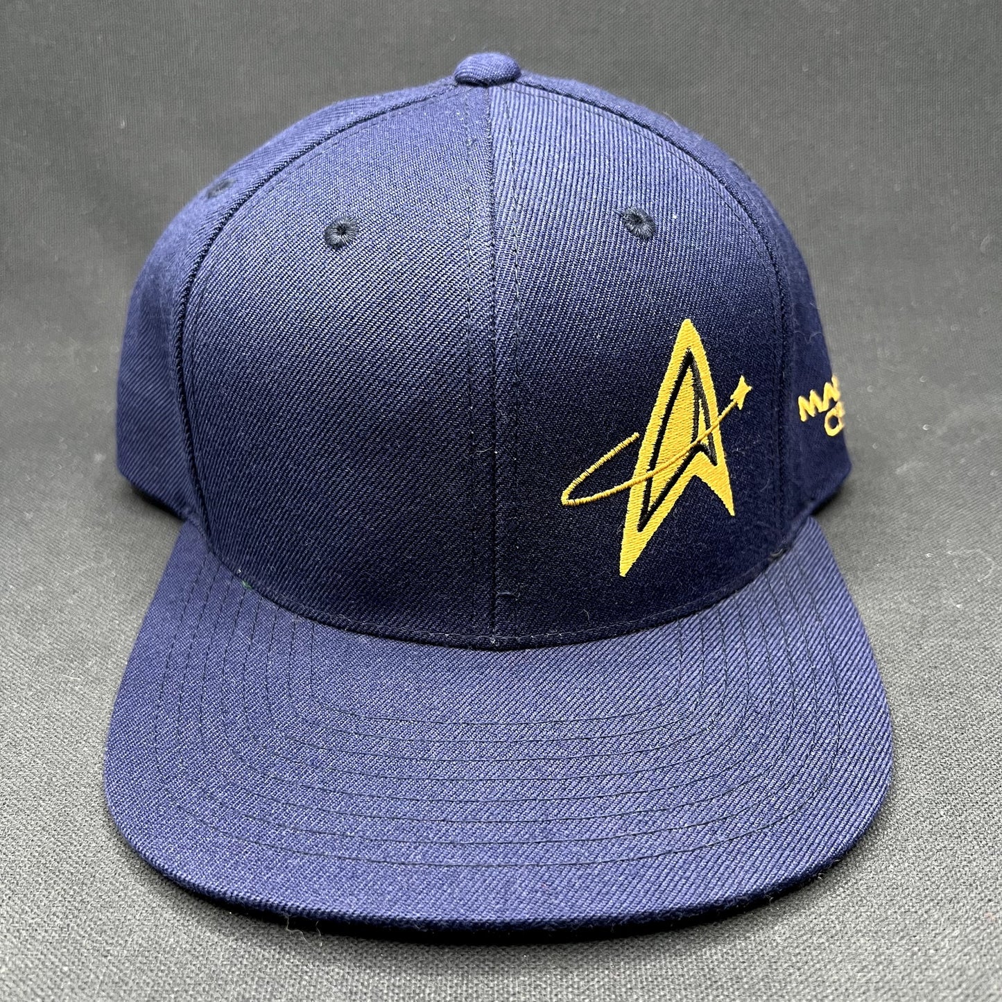 Rare Star Trek Cast & Crew Starfleet Academy Snapback Hat VTG