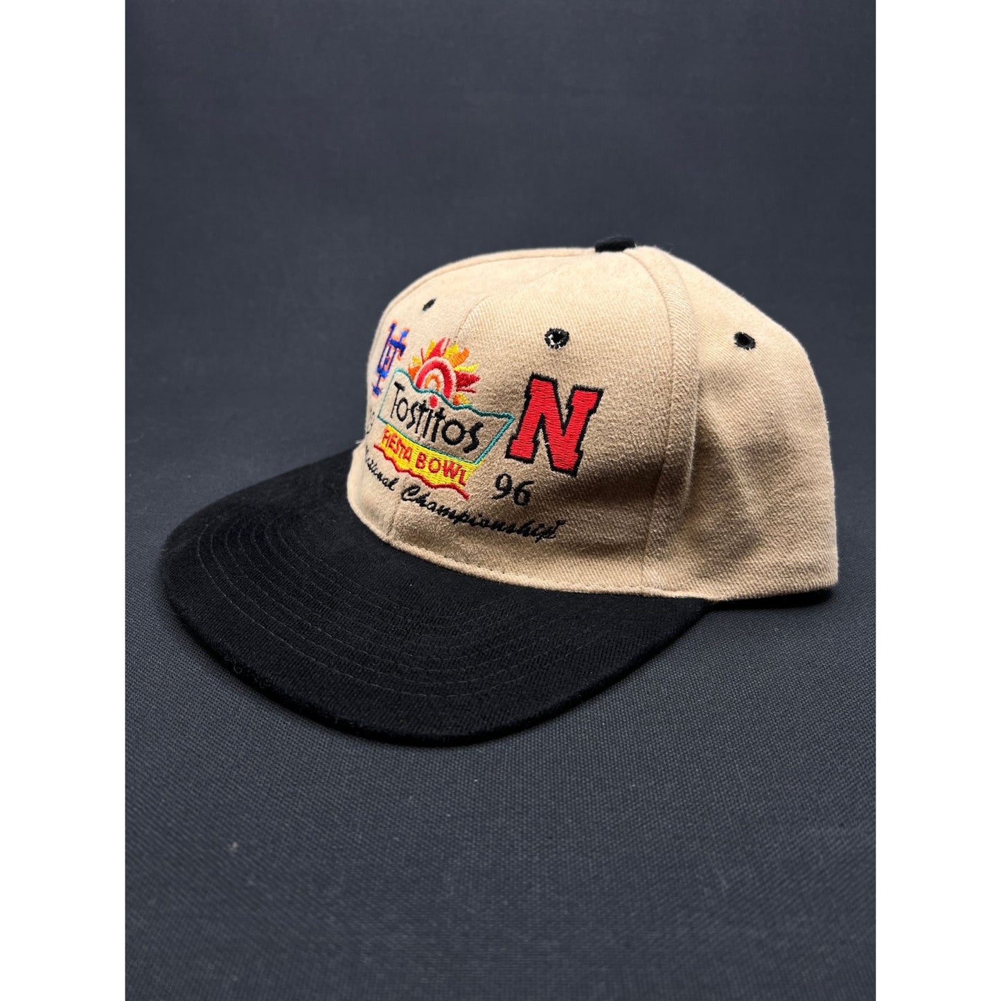 Vintage 1996 Tostitos Fiesta Bowl Snapback Hat – Nissin Cap Florida vs Nebraska