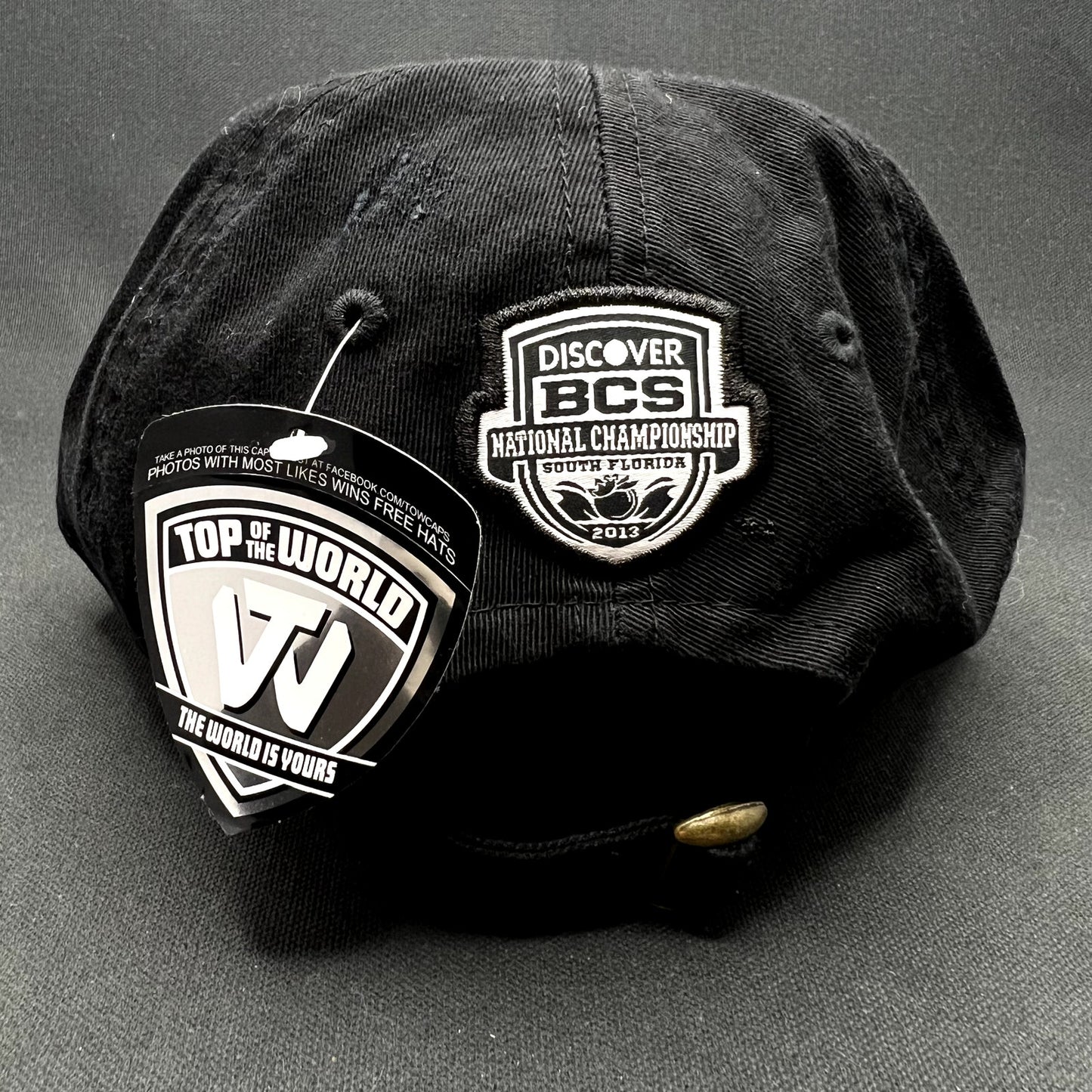 Alabama Crimson Tide 2013 BCS National Championship Strapback Top of the World