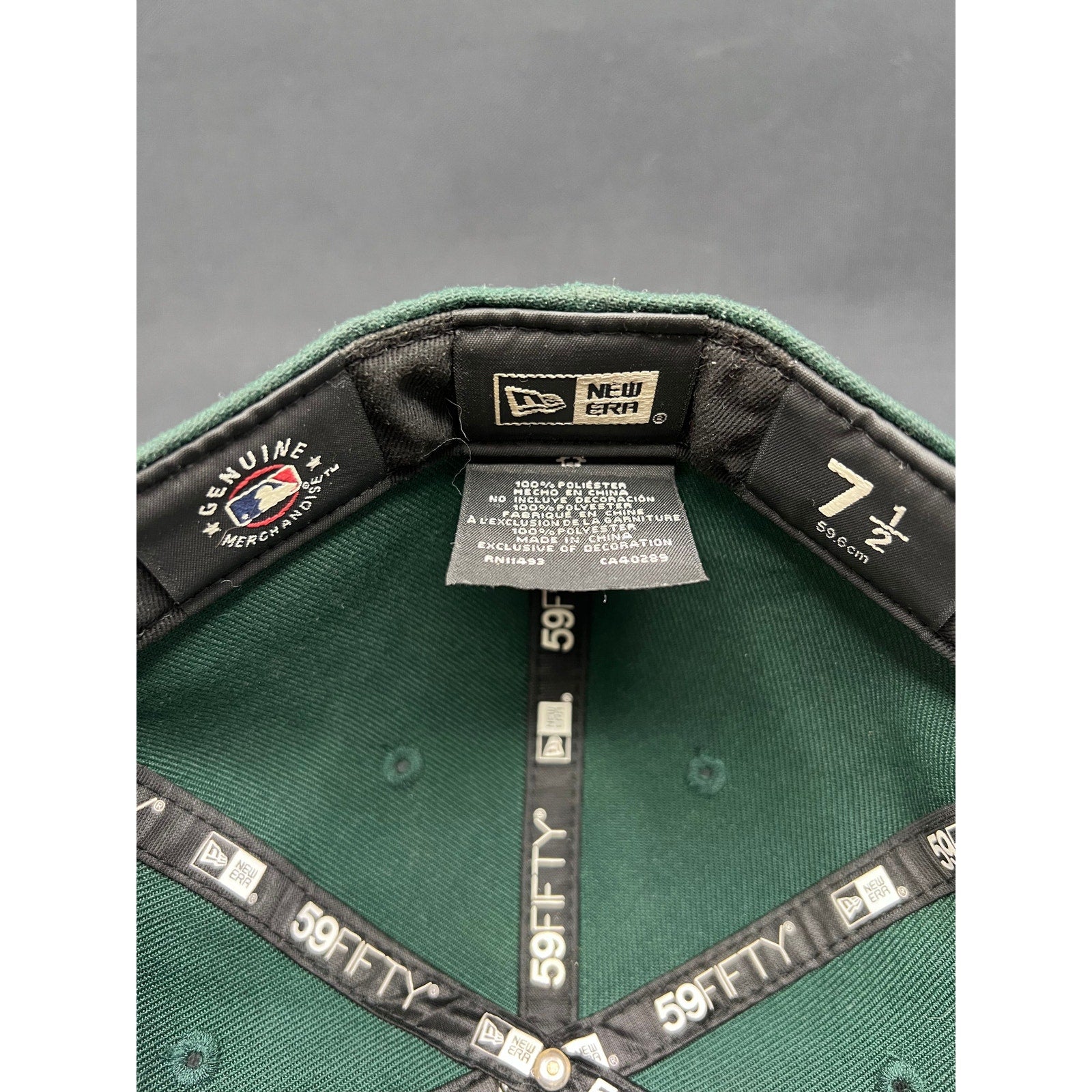 Born x Raised x LA Dodgers 420 Green New Era Fitted 7 1/2 – Rare Collab