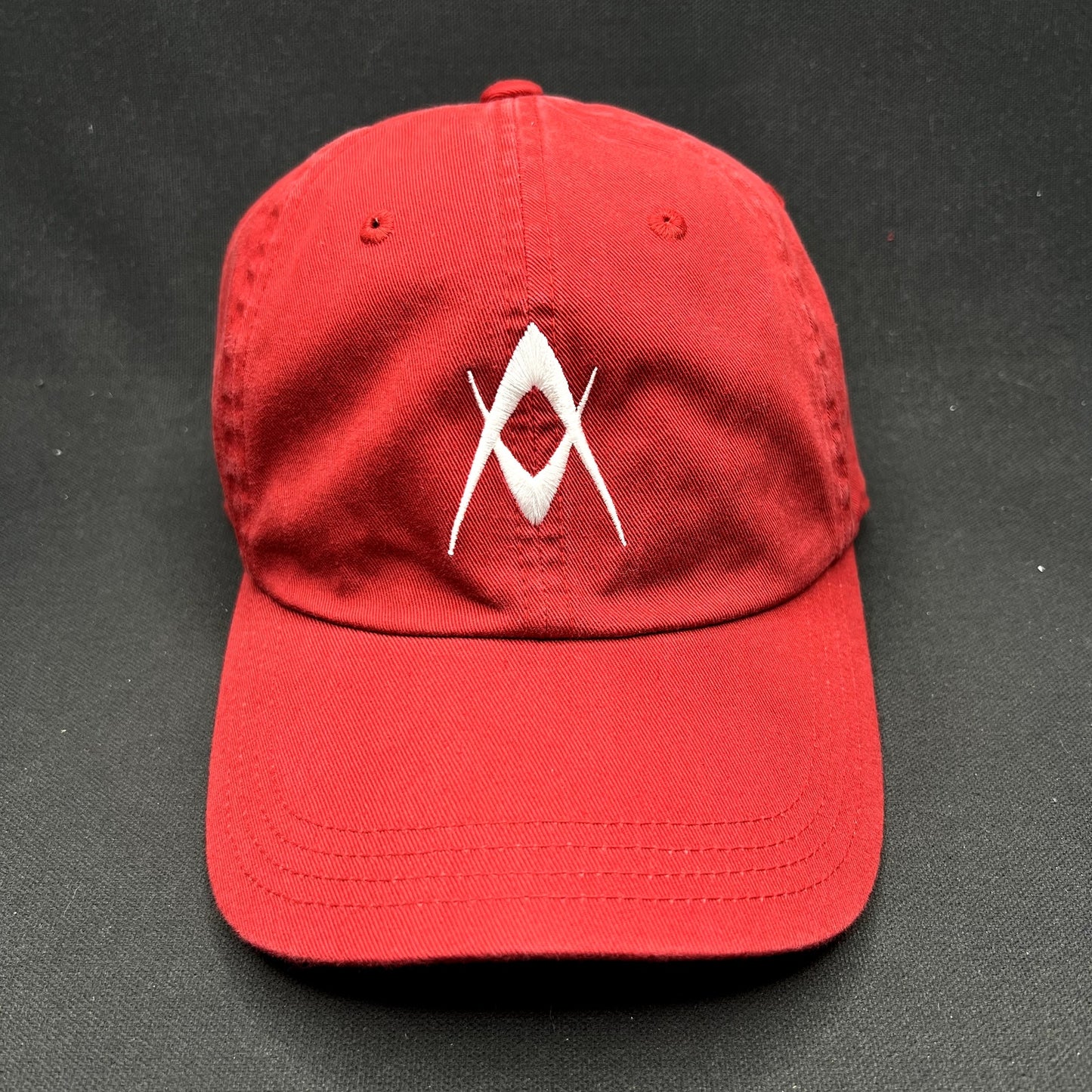 Vintage Volkl Skis Strapback Hat Red Snow Sports Skiing Cap