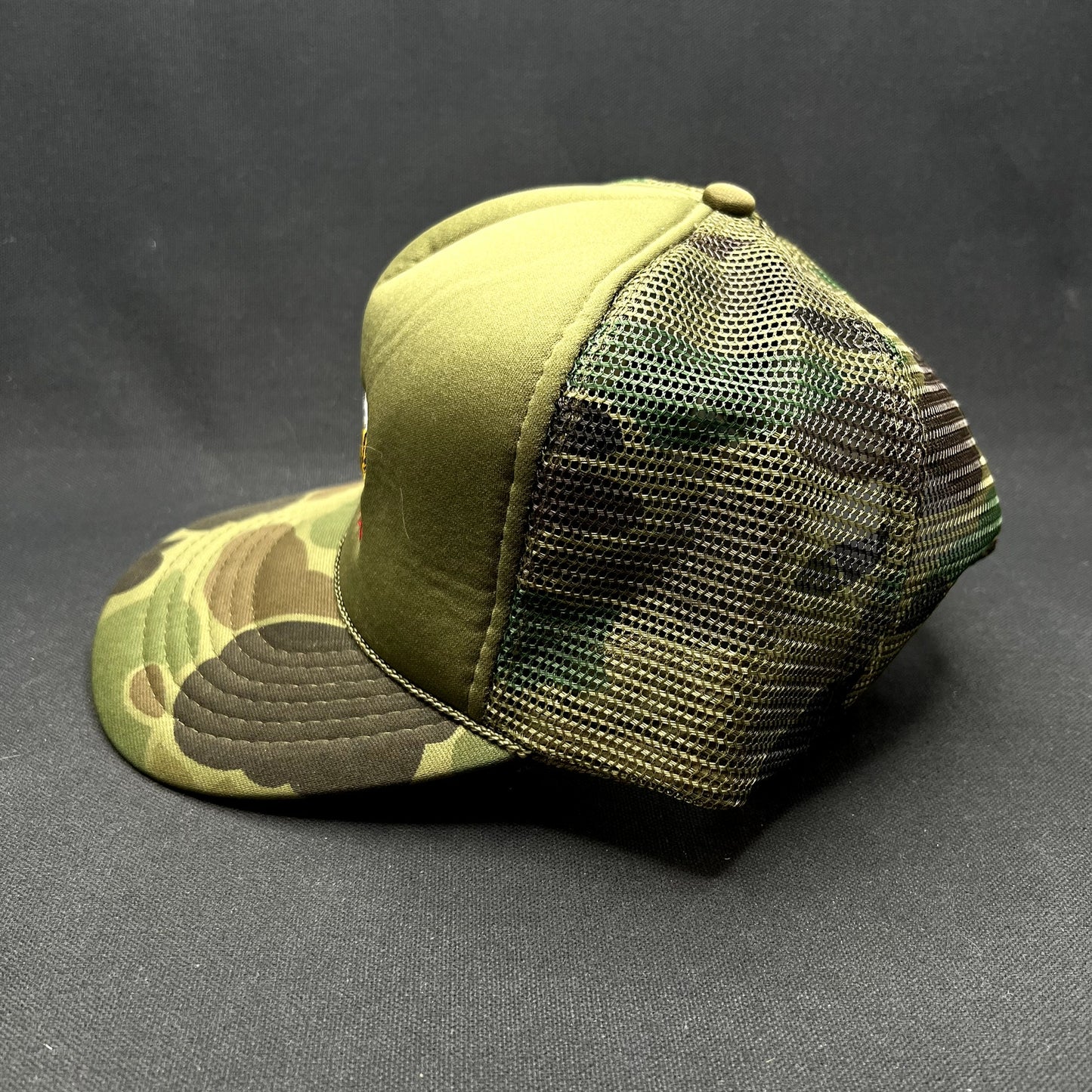 11th Frame Bowling Beer Camo Trucker Snapback KC Cap Hat