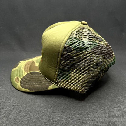 11th Frame Bowling Beer Camo Trucker Snapback KC Cap Hat