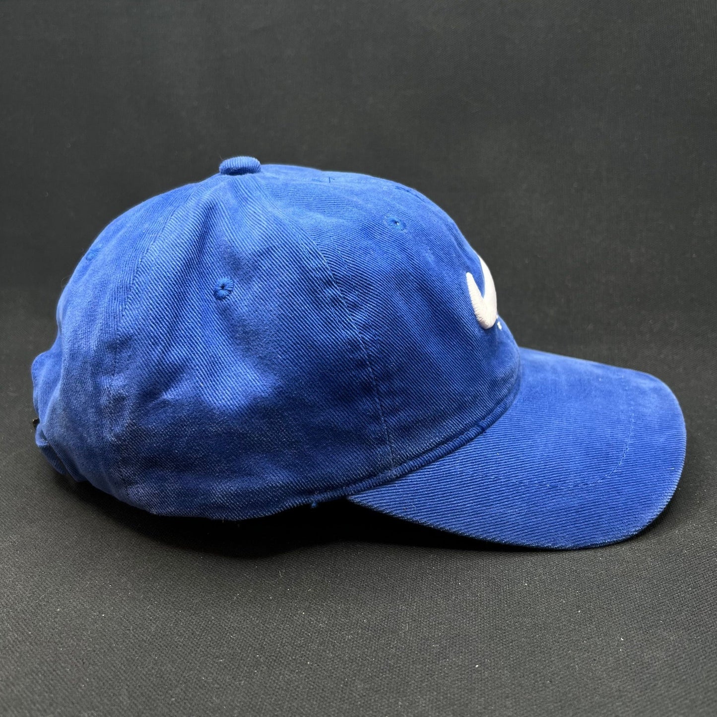 Nike Swim Strapback Hat Blue Swoosh Logo Cap