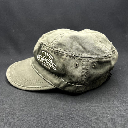 Vintage Yute Mountaineer Aspen Cadet Military Style Strapback Hat