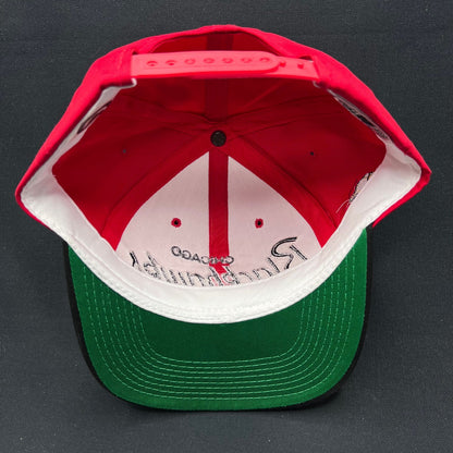 Vintage 90s Chicago Blackhawks Sports Specialties Script Snapback Hat