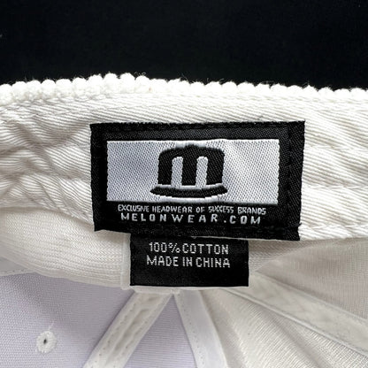 Los Angeles Clippers White Corduroy Cedars-Sinai Strapback Hat Melonwear