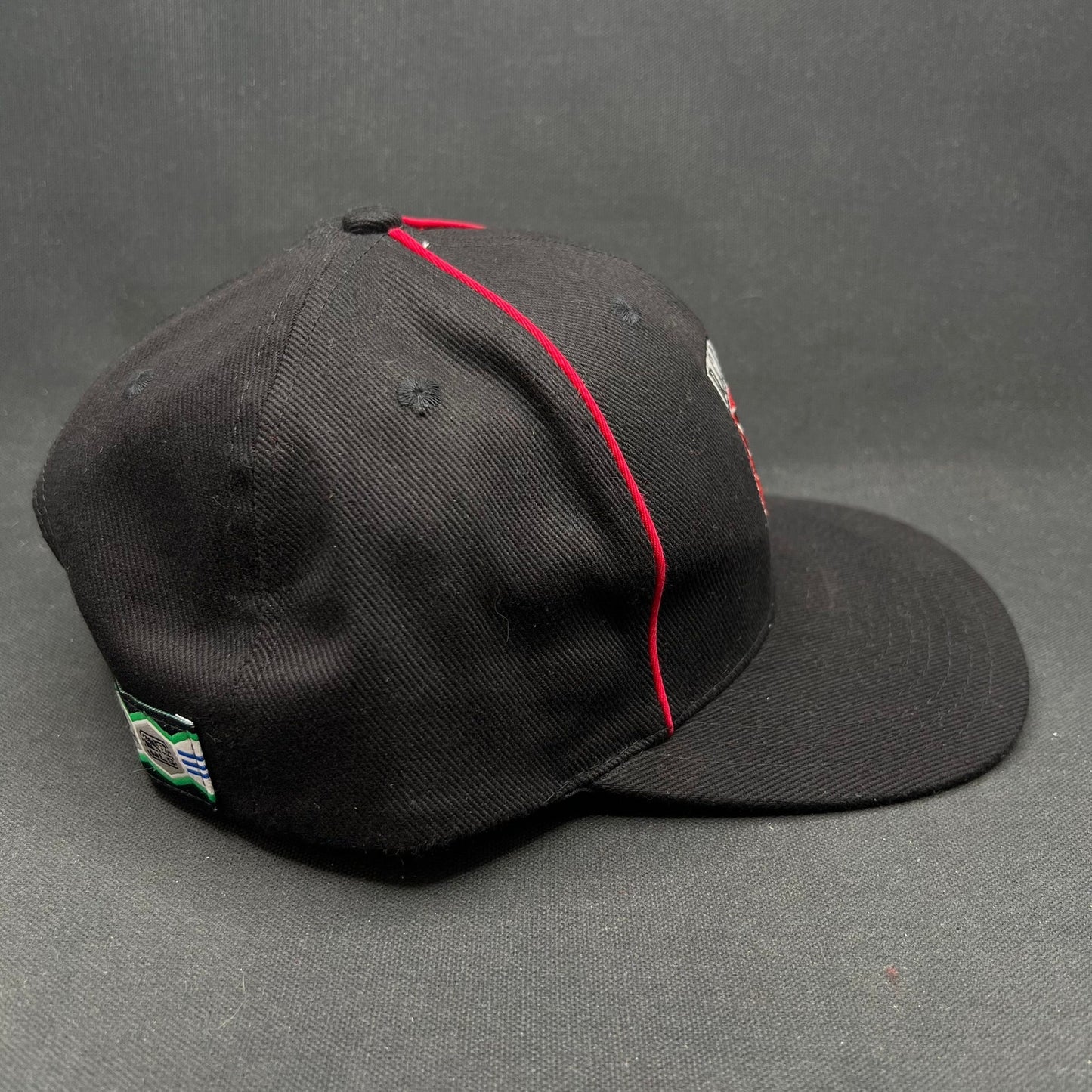 Vintage Adidas DC United MLS Snapback Hat Black Red Soccer Cap