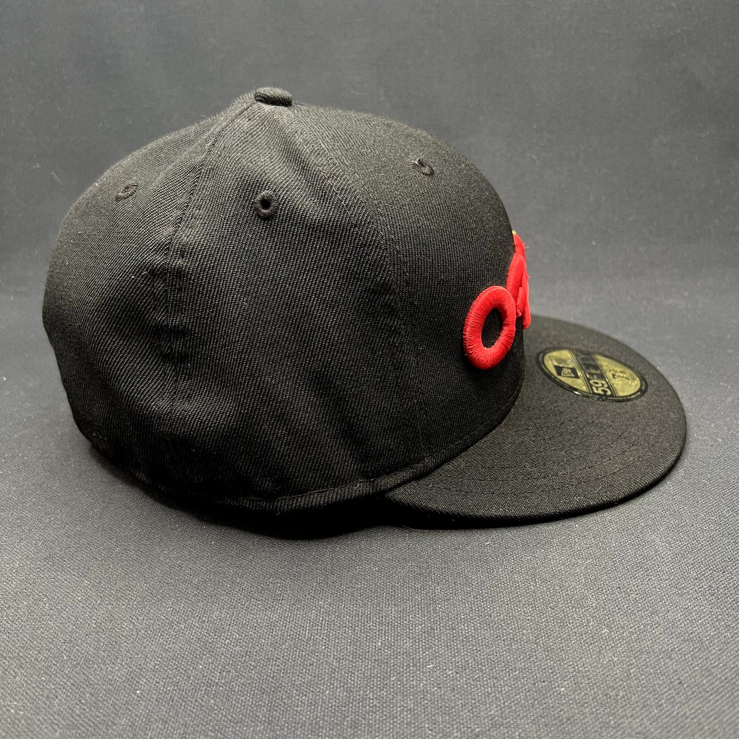 Oakley 3D Logo New Era 59FIFTY Fitted Hat Black Size 7 3/8