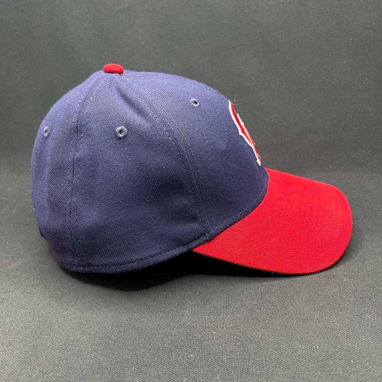 M/L Anaheim Angels Cooperstown New Era 39THIRTY Hat Navy Red MLB