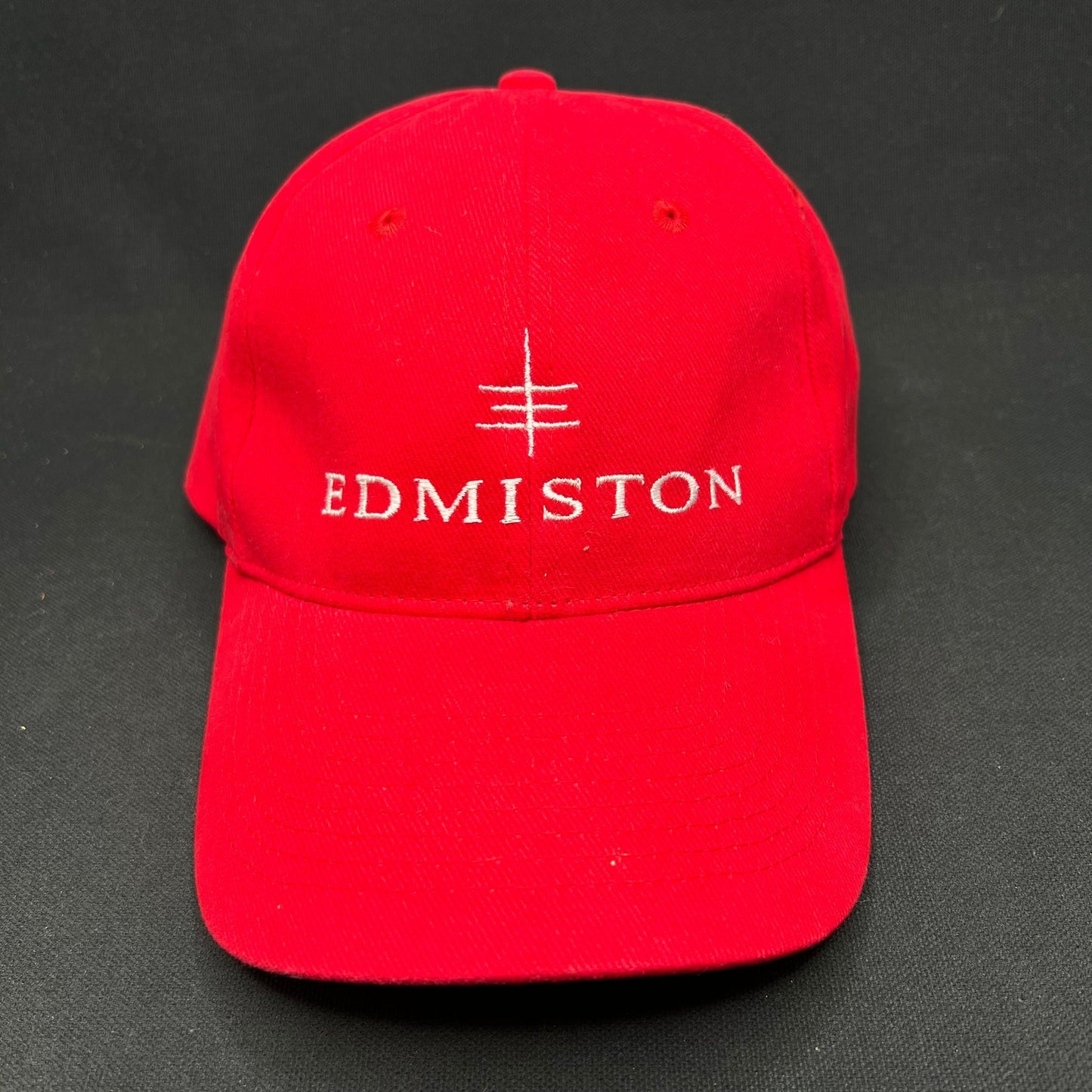 Edmiston Yachting Monaco Red Snapback Hat Luxury Yacht Crew Cap