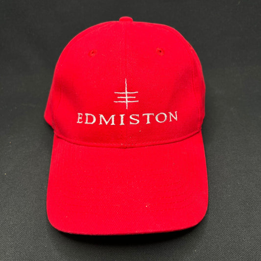 Edmiston Yachting Monaco Red Snapback Hat Luxury Yacht Crew Cap