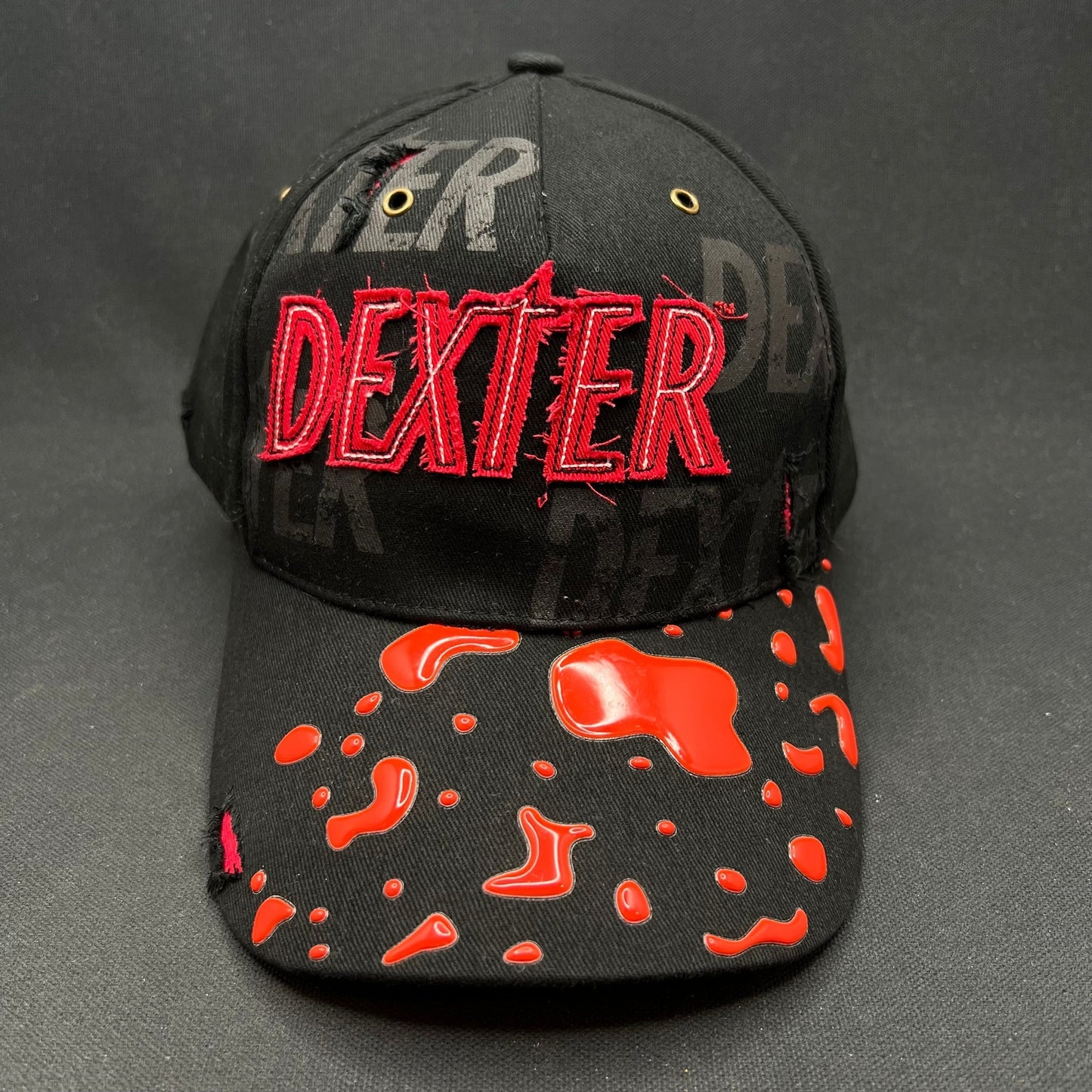 Dexter Showtime Cast & Crew Promo Distressed Strapback Hat Very Rare