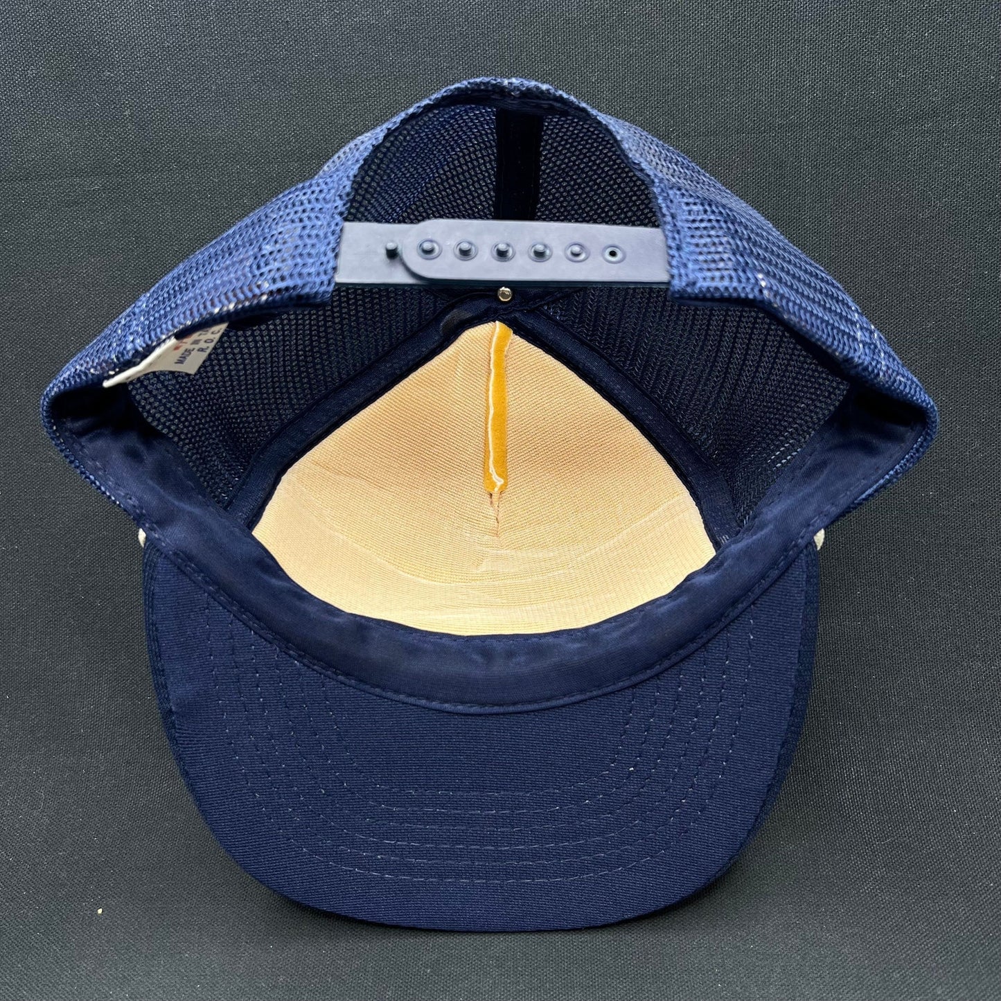 Vintage Beverly Hills Gun Club Trucker Hat Firing Range Snapback USA Taiwan