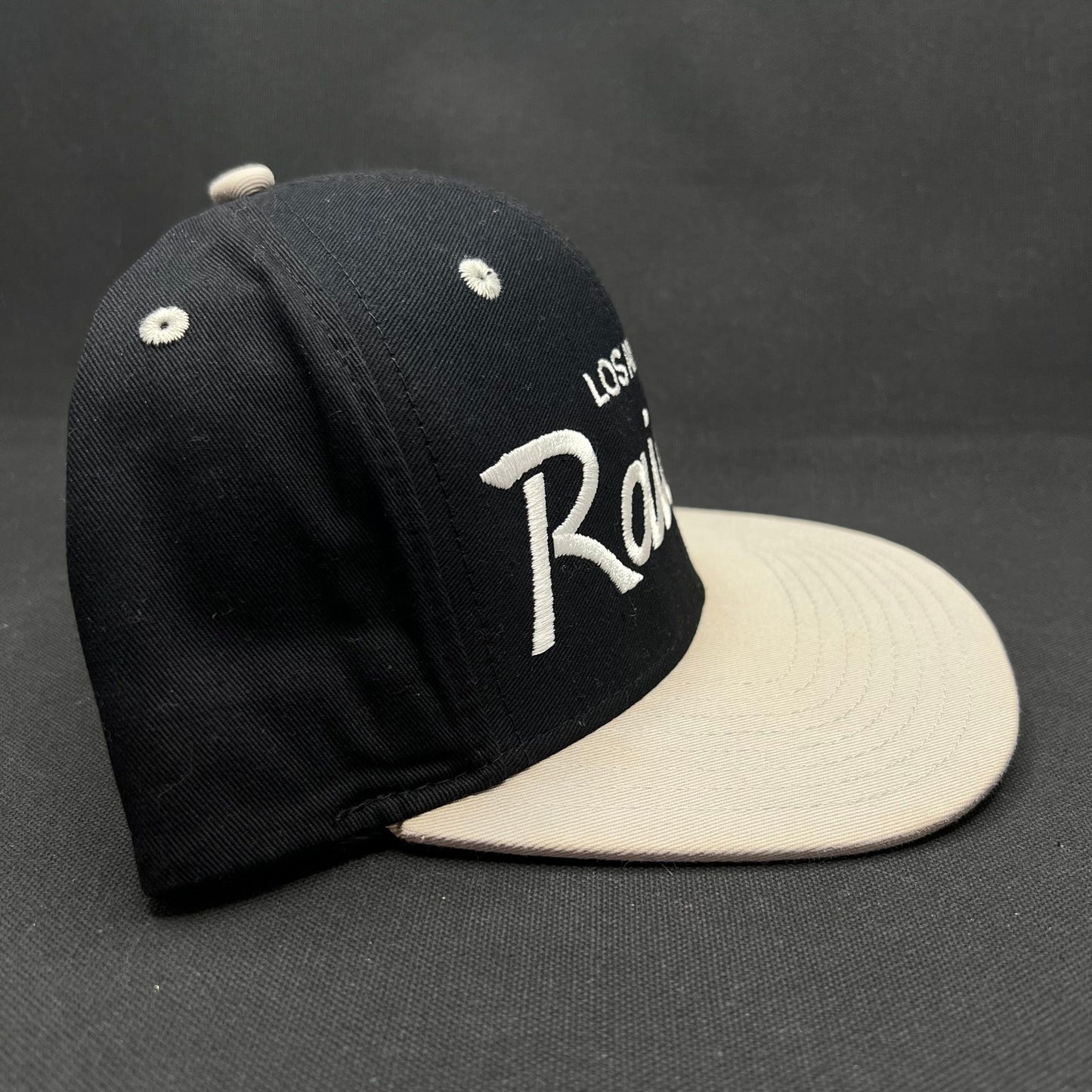 Reebok NFL Vintage Collection LA Raiders Script Snapback Hat