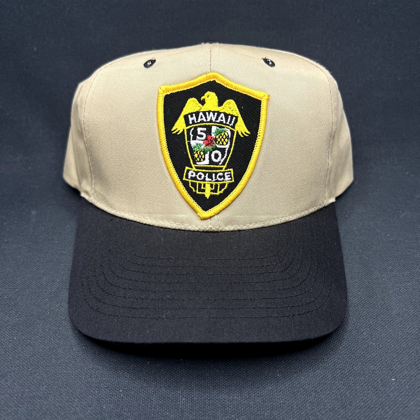 Vintage Hawaii 5-0 Police Snapback Hat Nissin Taiwan Cap