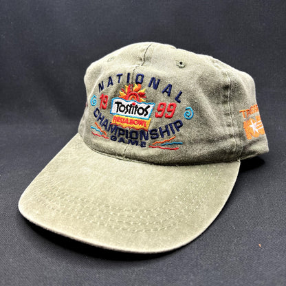 Vintage 1999 Tostitos Fiesta Bowl National Championship Strapback Hat