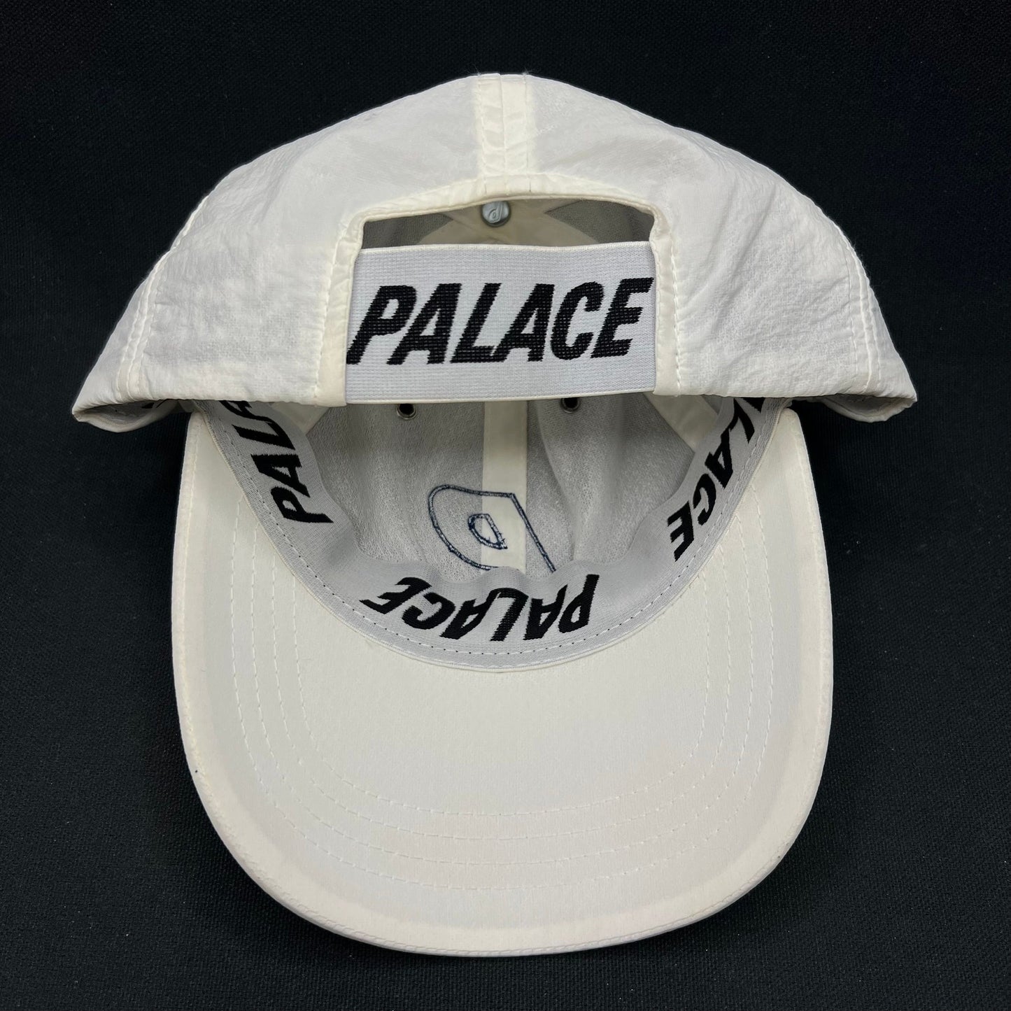 Palace Skateboards P Logo Strapback White Hat