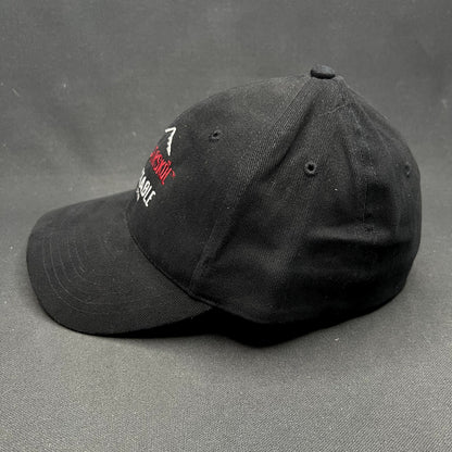 Vintage 2004 Aspen Wintersköl “Un4gettable” Stretch Fit Hat Ink! Coffee Ski Festival Cap S/Ma