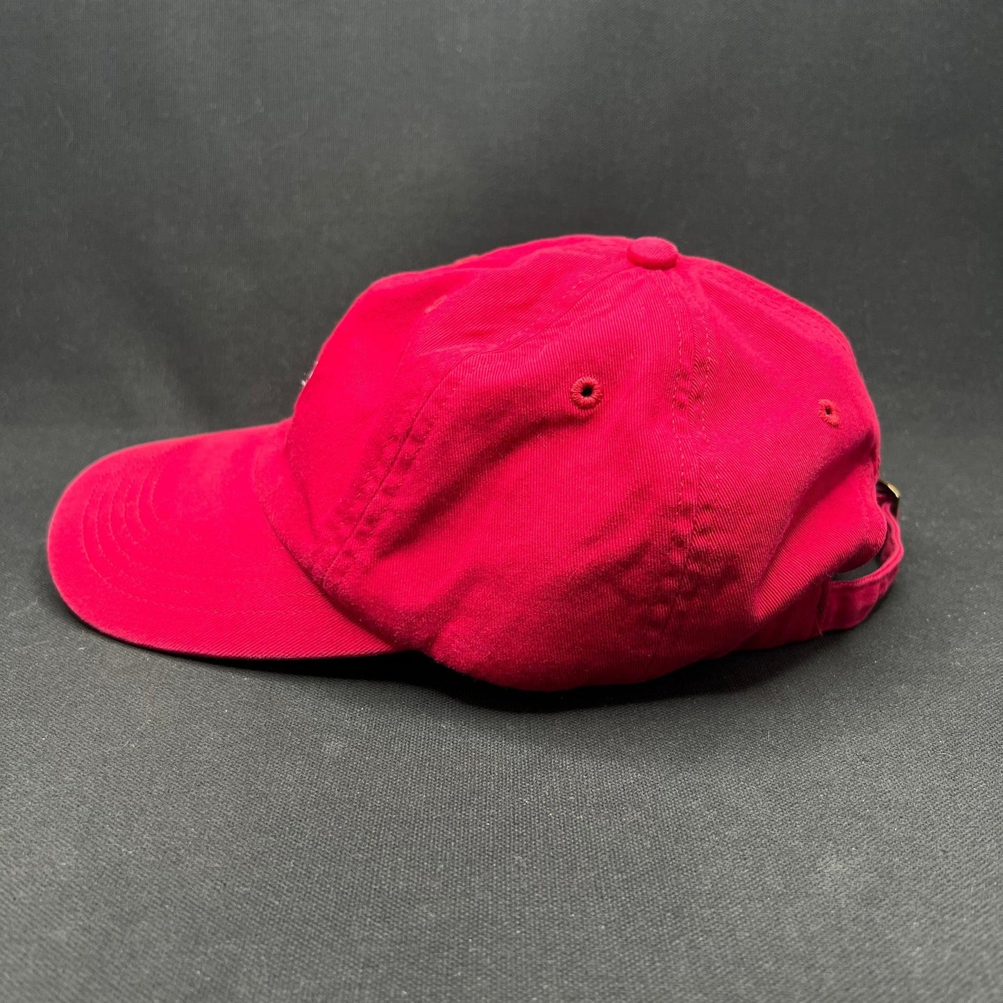 NOAH USA Red Logo Strapback Hat Streetwear Made in USA