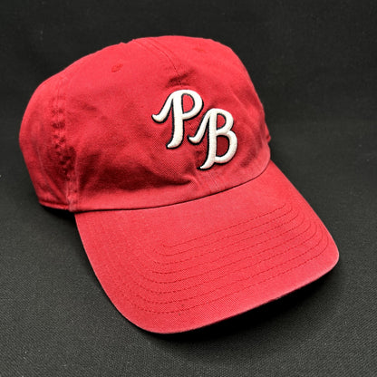 Palm Beach PB Minor League Baseball Strapback Red Dad Hat