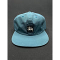 Stüssy Teal Strapback Hat Classic Logo Patch Lightweight Streetwear Essential