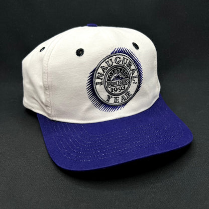 Vintage 1993 Colorado Rockies Inaugural Year Snapback Hat MLB Cap