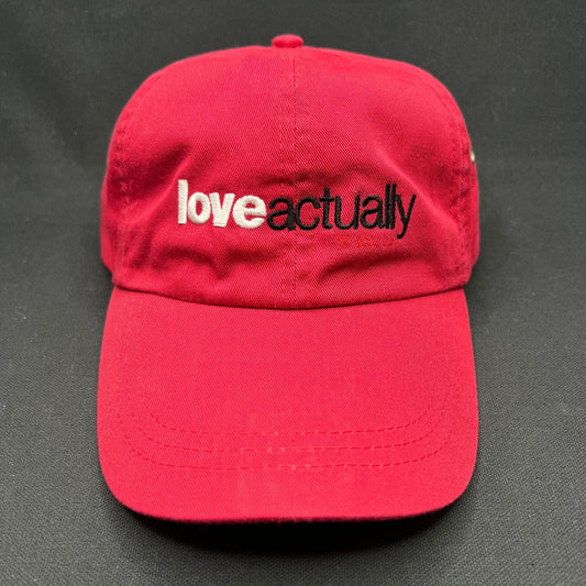 Love Actually Movie Promo Strapback Hat Red AMC Theater Cap